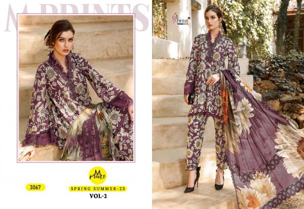 Shree M Prints Spring Summer 23 Vol 2 Chiffon Dupatta Pakistani Suits